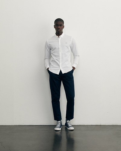 personalizable men malesherbes shirt#color_twill-white