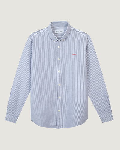 "amour" malesherbes oxford shirt#color_oxford-navy-white