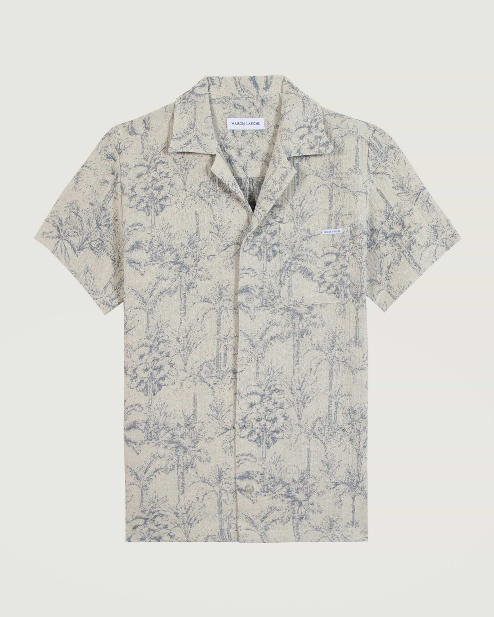 CHÉNE DE MAISON Jacquard blouse Venus - Blouse en jacquard irisé made in France