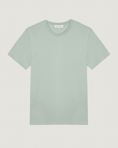 personalizable unisex popincourt t-shirt#color_almond-green