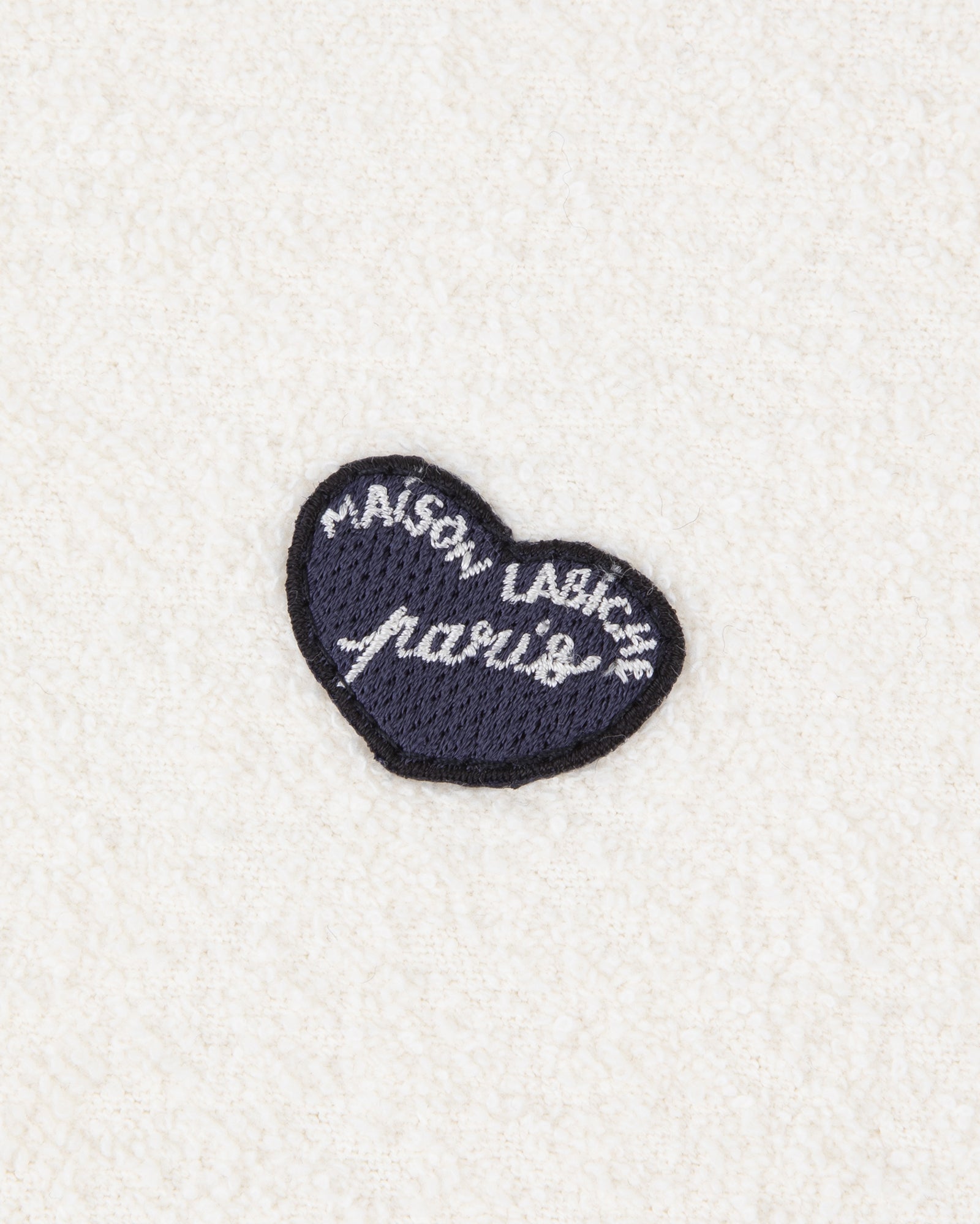Sweat Femme Gris Maison Labiche Brodé "Amour" - Taille M - Coton 100% - Occasion Parfait état