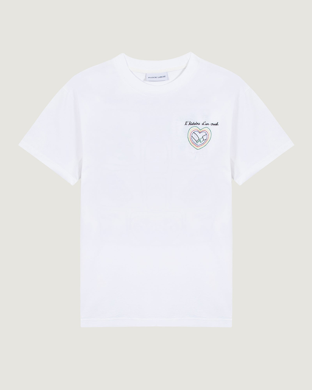 Men's t-shirts with embroidery: high quality - Maison Labiche