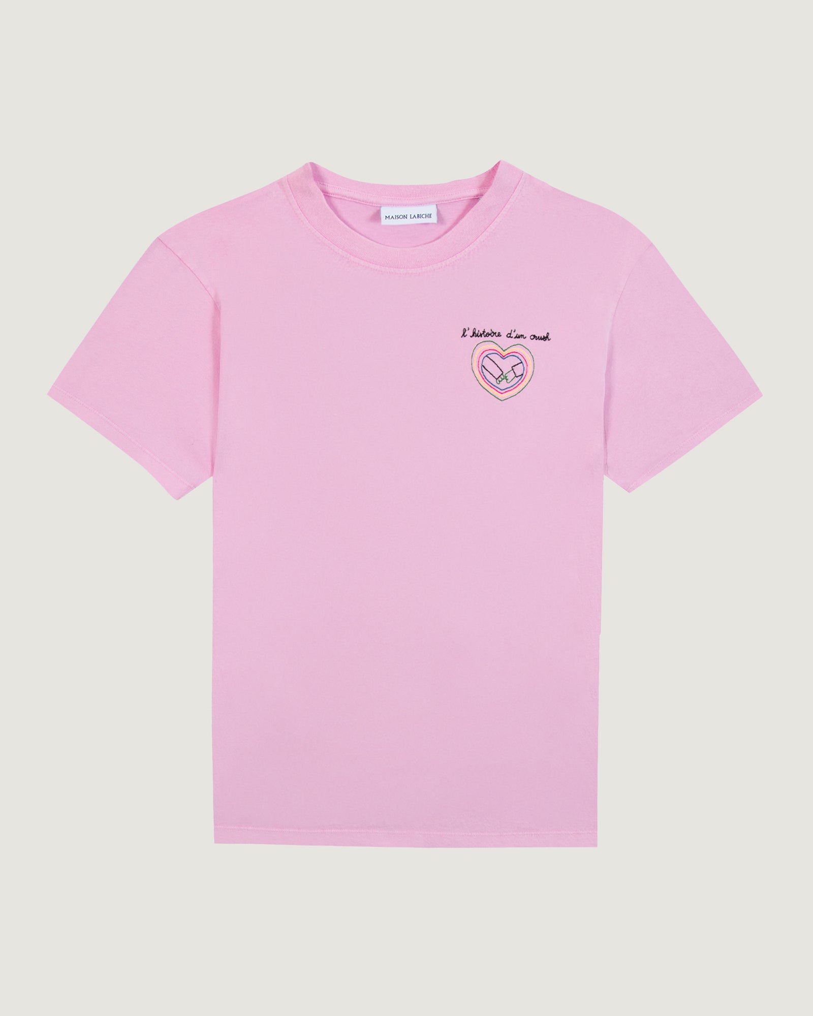 Women's t-shirts with embroidery: high quality - Maison Labiche