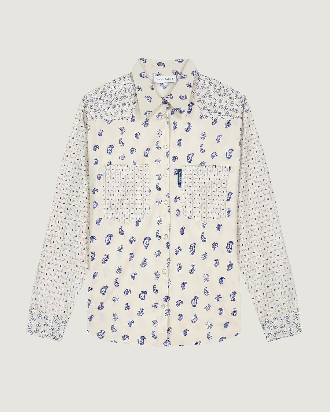Women's shirts with embroidery - Maison Labiche
