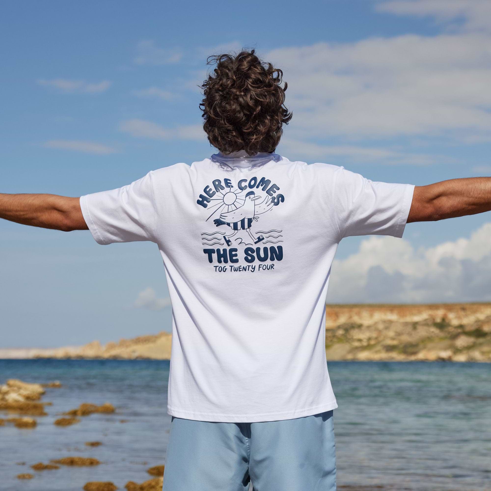 Beach-t-shirt-white