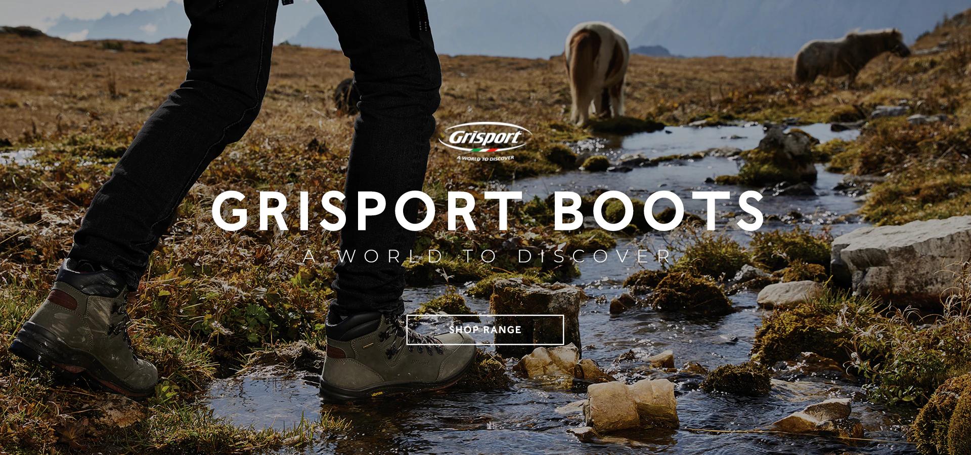 GRISPORT BOOTS. A world to discover