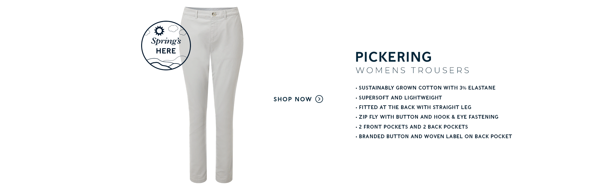 Pickering Womens Trousers