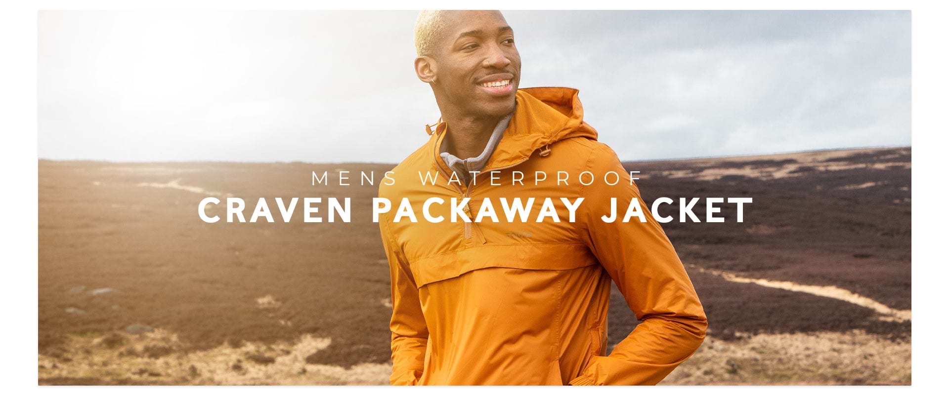 Craven Mens Waterproof Packaway Overhead