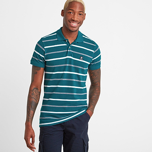 Newhay Mens Pique Polo Shirt - Pacific Blue