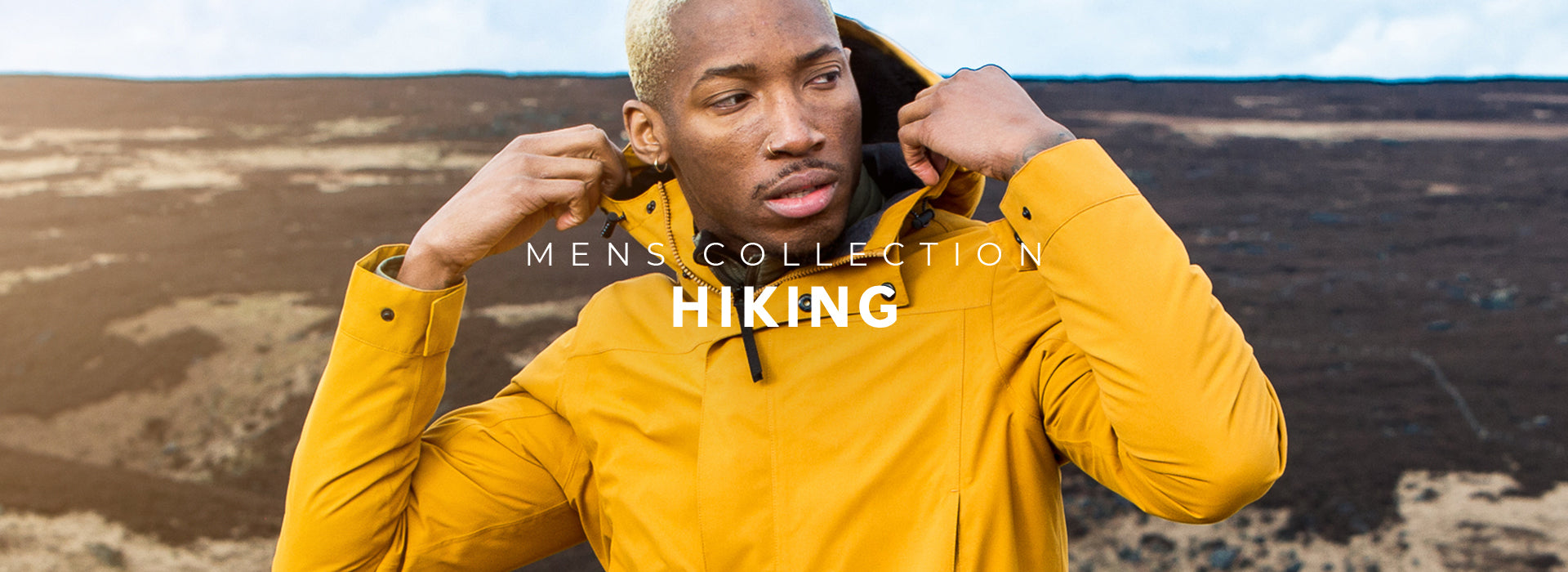 Mens hiking clothing