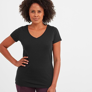 Dunswell Womens Tech T-Shirt - Black