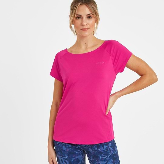 Womens exercise t shirts best sale