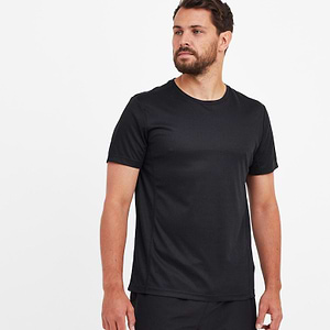 Kennedy Mens Tech T-Shirt - Black