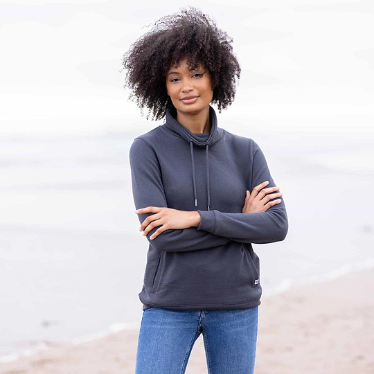 Funnel neck hoodie womens online