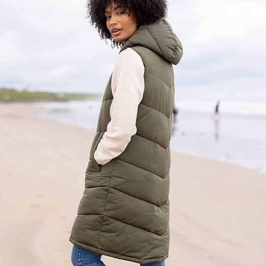 Down parka women sales