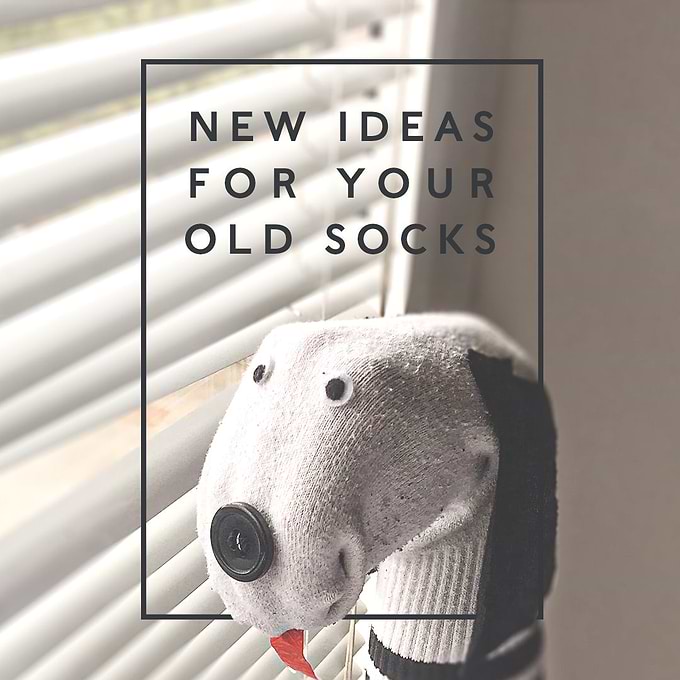 7 WAYS TO USE OLD SOCKS
