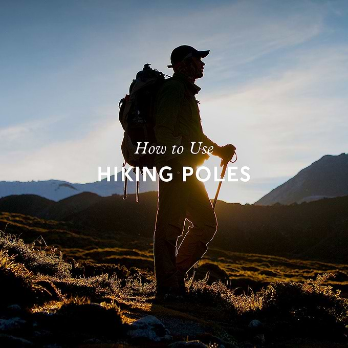 HOW TO USE A HIKING POLE