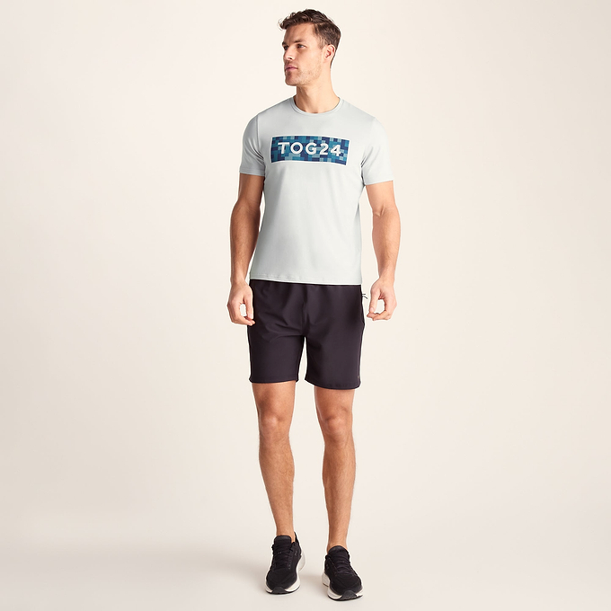 Abel Mens Breathable Performance T-Shirt - Raincloud