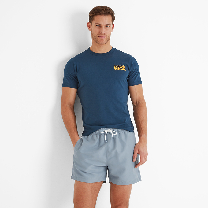 Adler Mens Swimshorts - Pale Blue