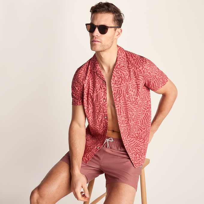 Adler Mens Swimshorts - Redwood