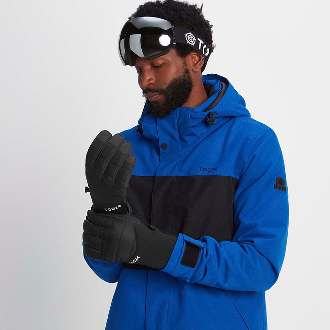 Adventure Ski Gloves - Black