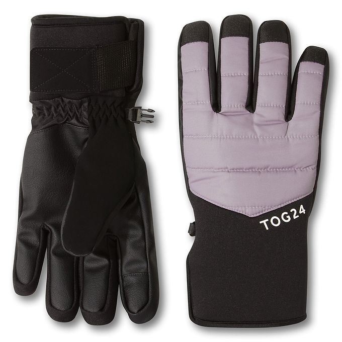 Adventure Ski Gloves - Lavender Grey