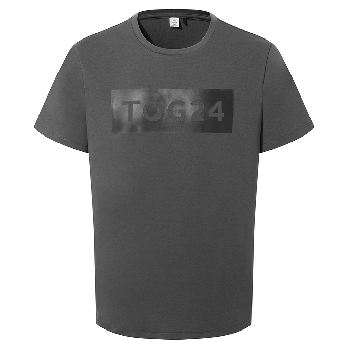 Airwell Mens Tech Short Sleeve Top - Soot Grey