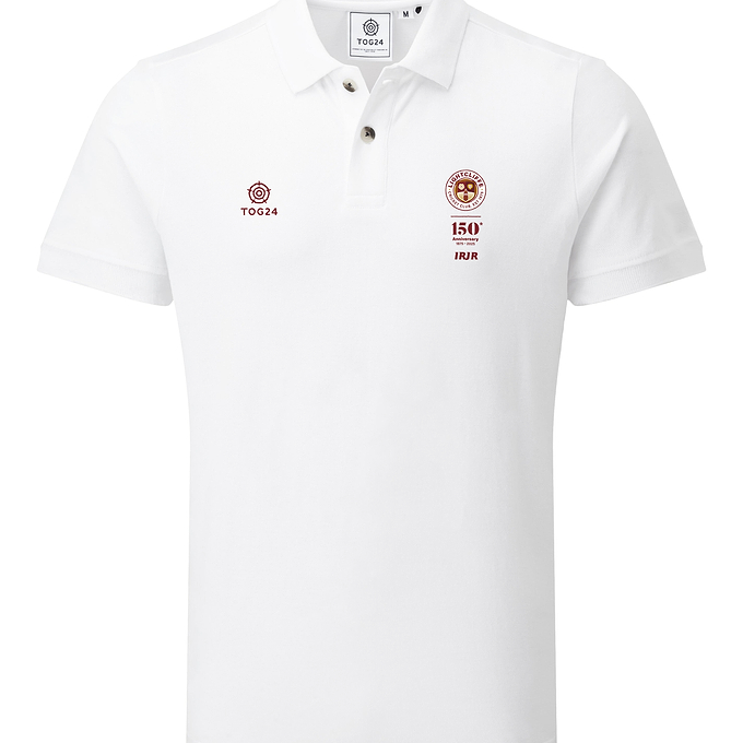 Lightcliffe CC Mens - Aketon Polo Shirt Optic White