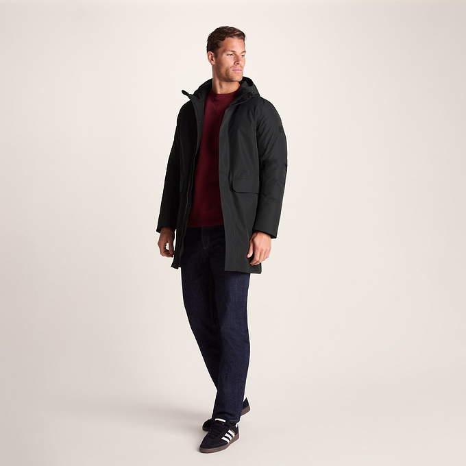 Aksel Mens Waterproof Parka - Black