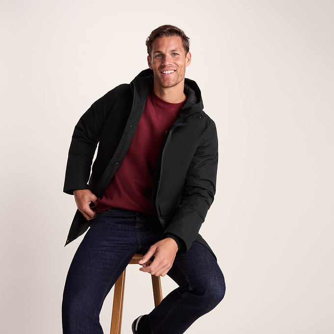 Aksel Mens Waterproof Parka - Black