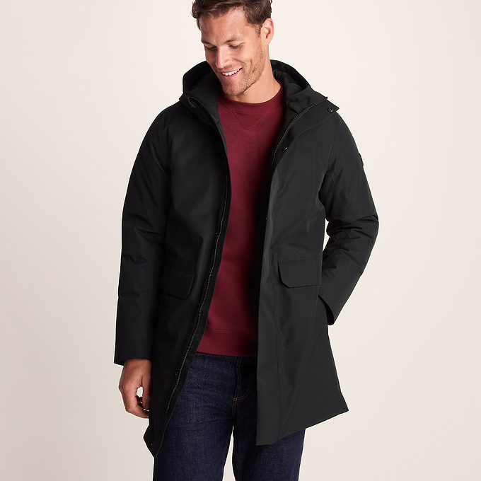 Aksel Mens Waterproof Parka - Black
