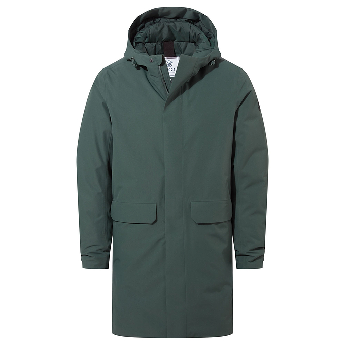 Aksel RDS Mens Waterproof Parka - Racing Green