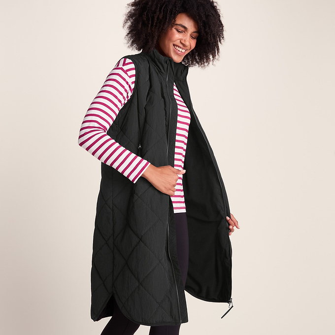 Anda Womens Gilet - Black