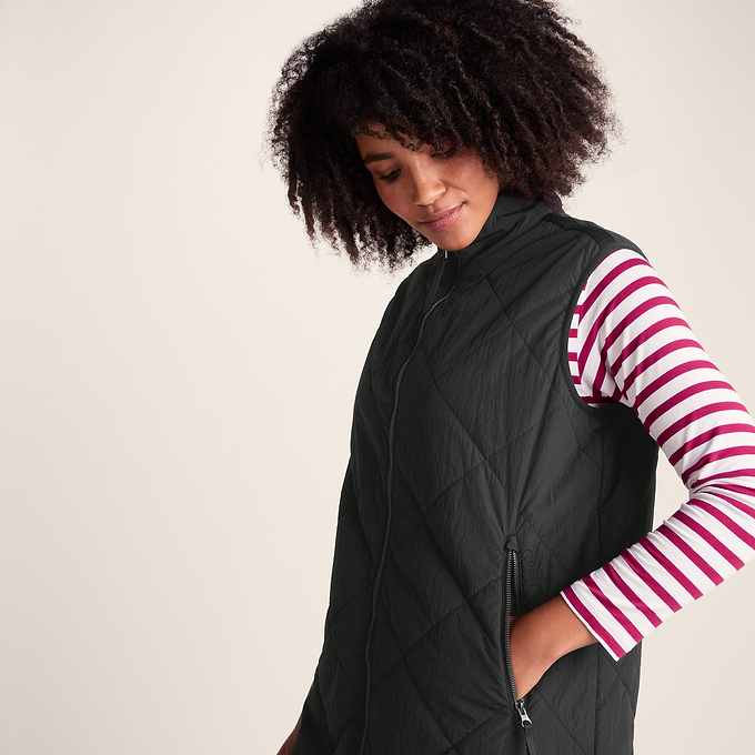 Anda Womens Gilet - Black