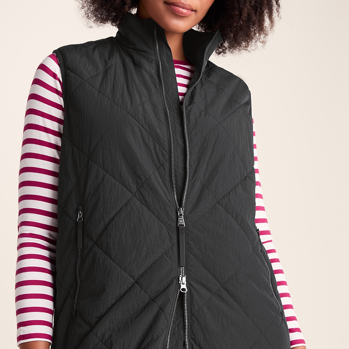 Anda Womens Gilet - Black