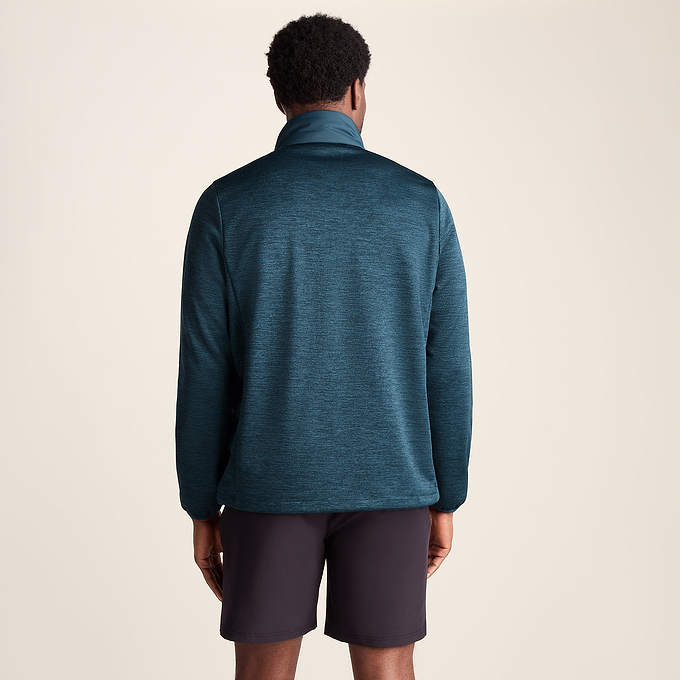 Anick Mens Lightweight Insulated Hybrid Jacket - Inky Blue