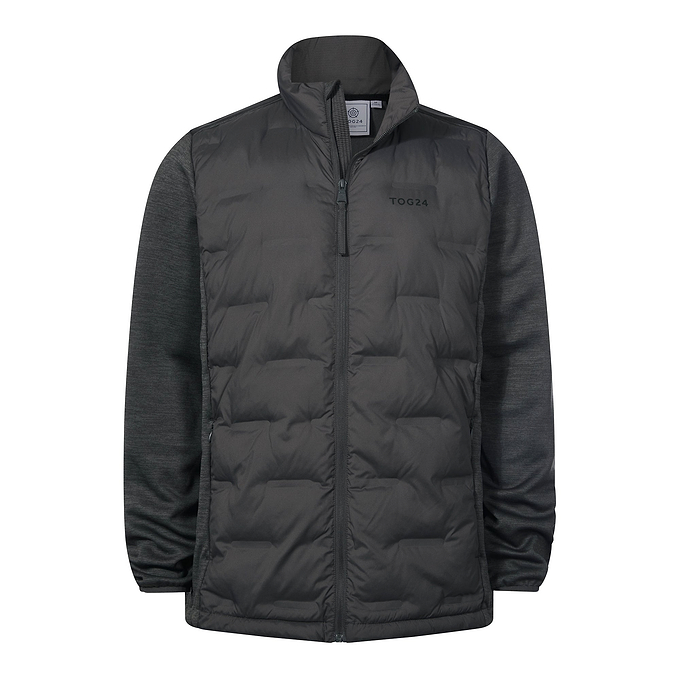 Anick Mens Lightweight Insulated Hybrid Jacket - Deep Slate