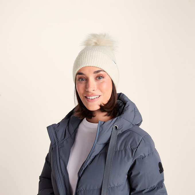 Anya Knit Hat - Vanilla