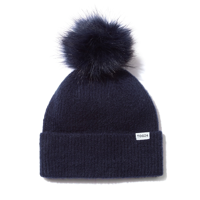Anya Knit Hat - Oxford Blue
