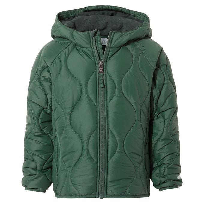 Arbor Kids Padded Jacket - Dark Fern