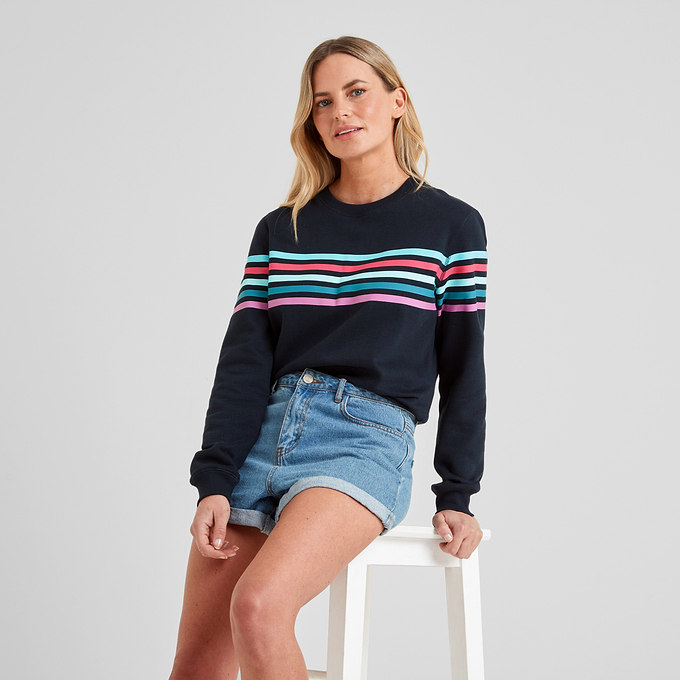 Arianna Womens Sweatshirt - Dark Indigo