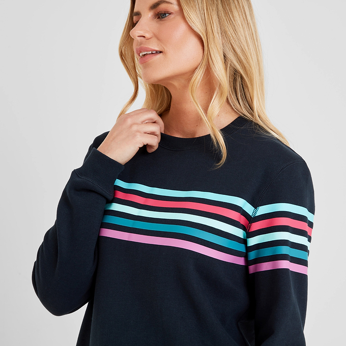 Arianna Womens Sweatshirt - Dark Indigo