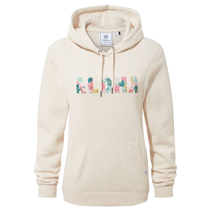 Arizona Womens Hoody - Ecru Marl