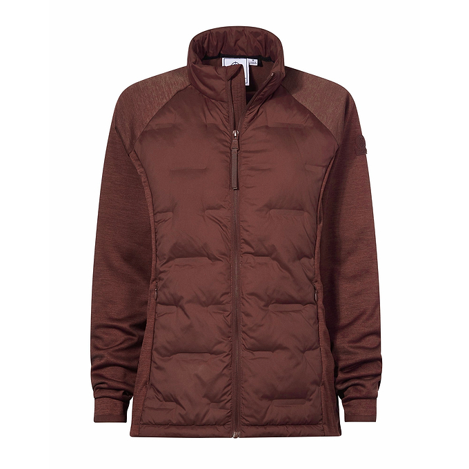 Arna Womens Lightweight Insulated Hybrid Jacket - Raspberry
