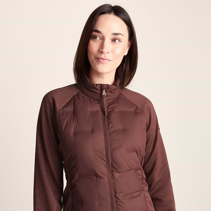 Women's Raspberry Jacket Arna Womens Lightweight Insulated Hybrid Jacket - Raspberry – TOG24
