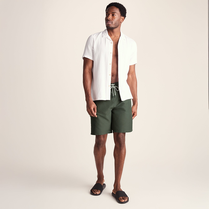 Aslan Mens Swimshorts - Forage Green