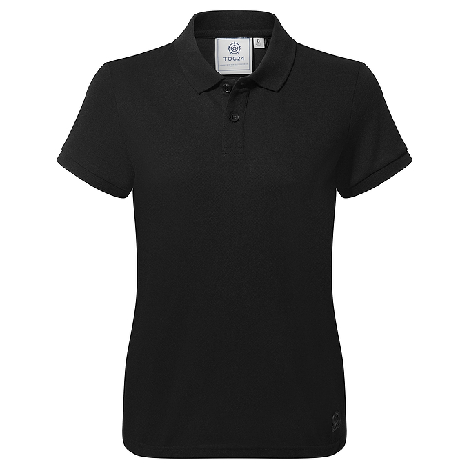 Aspley Womens Tech Polo - Black