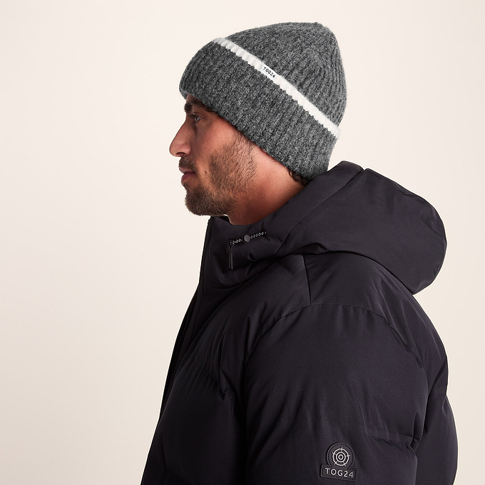 Ava Knit Hat - Dark Grey