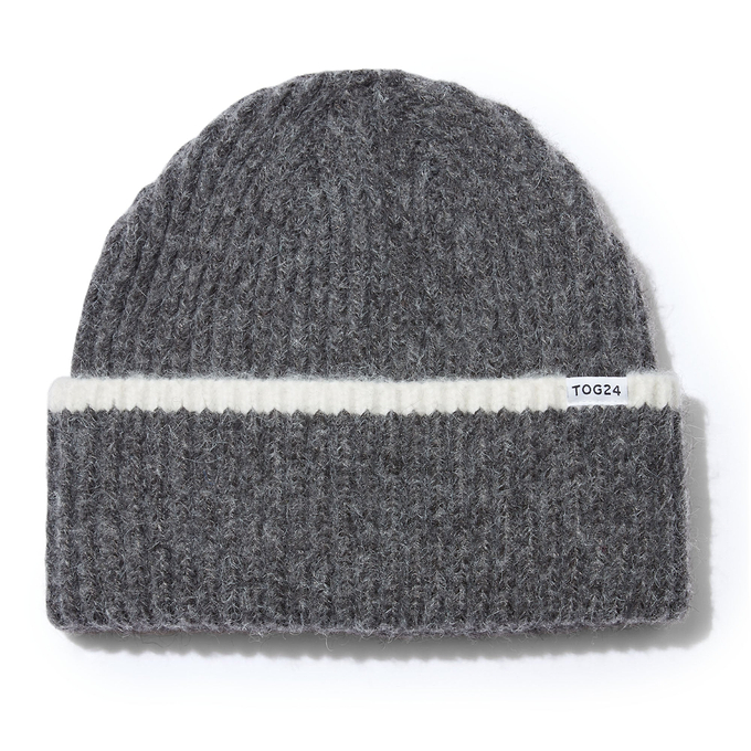 Ava Knit Hat - Dark Grey