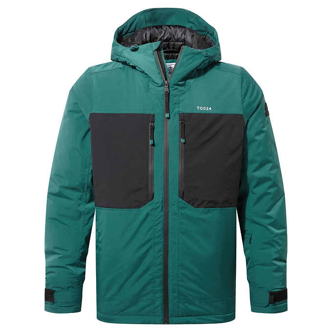 Avoriaz Mens Ski Jacket - Dark Turquoise/Black